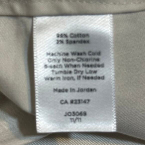 Talbots Woman Heritage Kahaki Lightweight Netural Pants 16 W - Picture 7 of 8